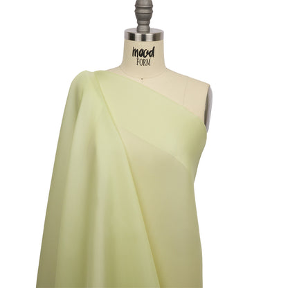 Silk Satin-Face Organza 54" - Young Wheat - Premium Collection