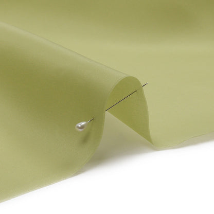 Silk Satin-Face Organza 54" - Nile Green - Premium Collection