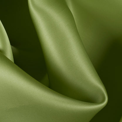 Silk Satin-Face Organza 54" - Peridot Green - Premium Collection