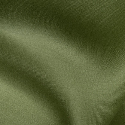 Silk Satin-Face Organza 54" - Pesto Green - Premium Collection