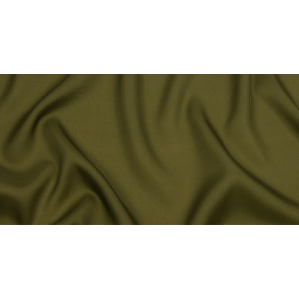 Silk Satin-Face Organza 54" - Olive Green - Premium Collection