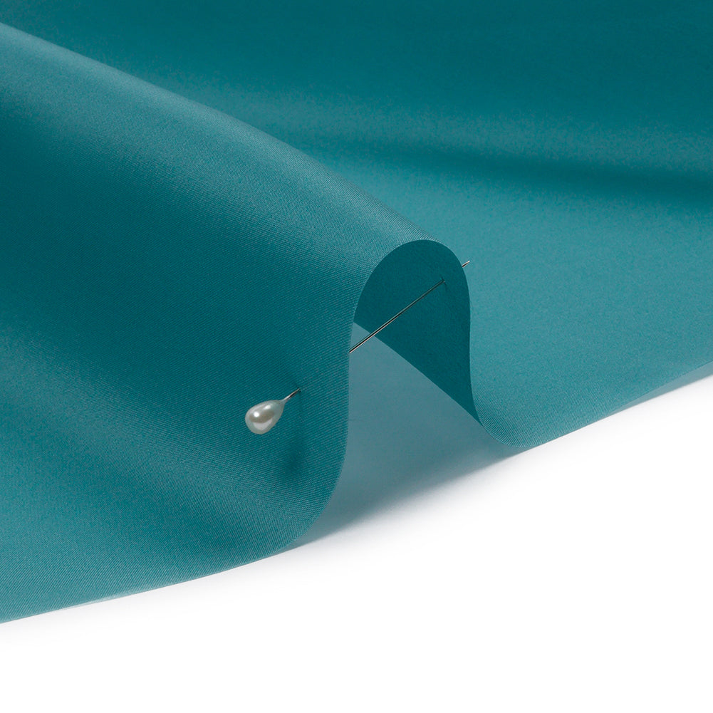 Silk Satin-Face Organza 54" - Colonial Blue - Premium Collection