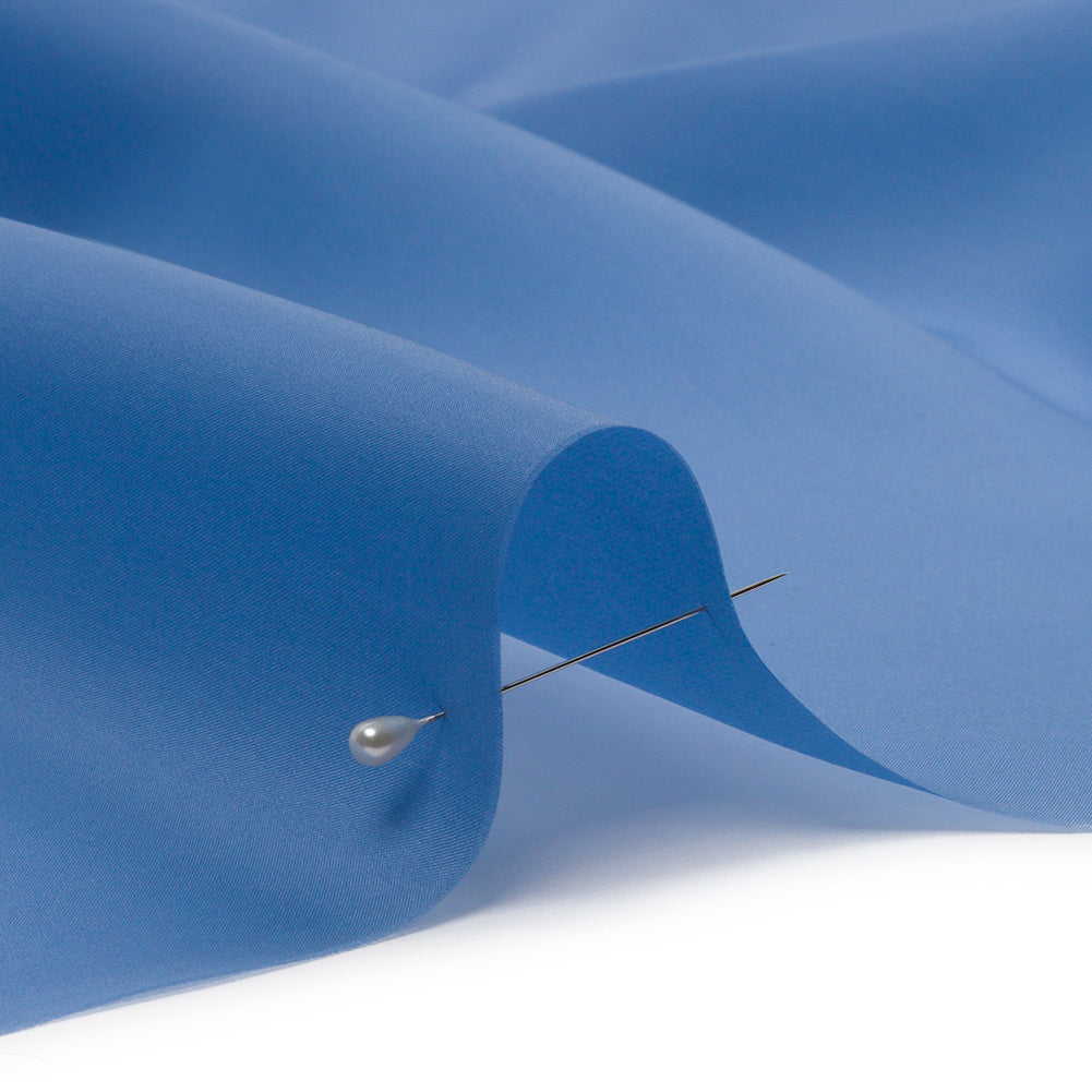 Silk Satin-Face Organza 54" - Regatta Blue - Premium Collection