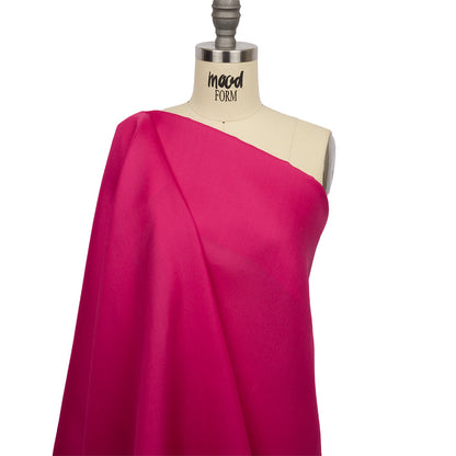 Silk Satin-Face Organza 54" - Beetroot - Premium Collection