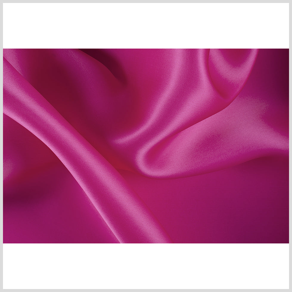 Silk Satin-Face Organza 54" - Magenta Haze - Premium Collection