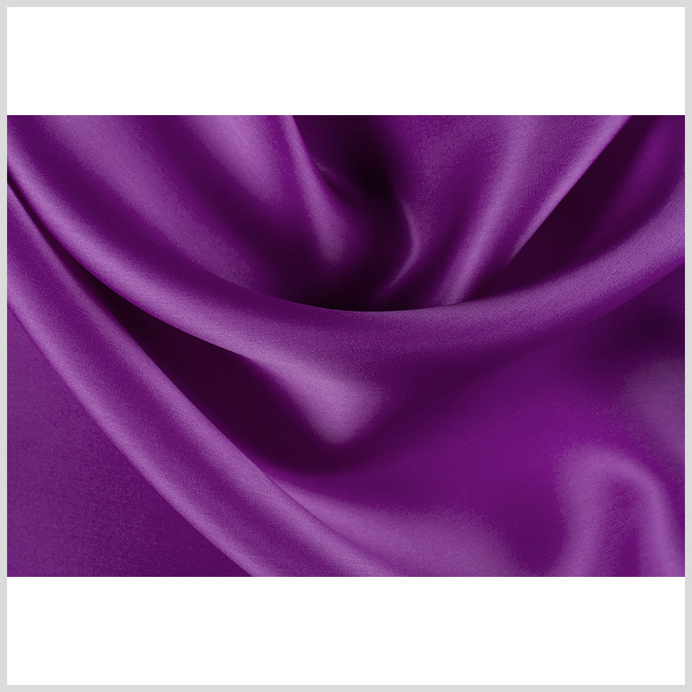 Silk Satin-Face Organza 54" - Sparkling Purple - Premium Collection