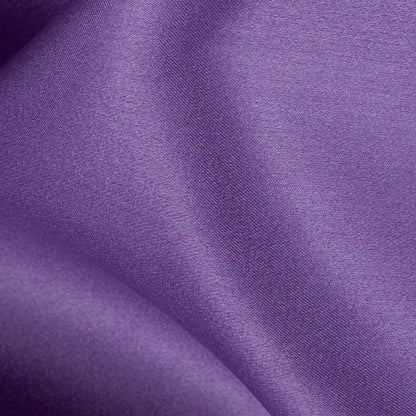 Organza con satén de seda en una cara, 137 cm (54"), morado brillante, colección premium.