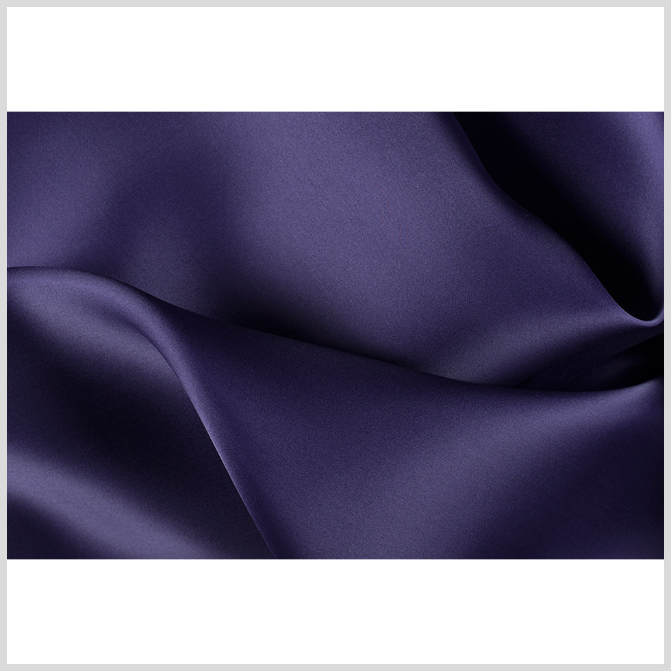 Silk Satin-Face Organza 54" - Grape - Premium Collection