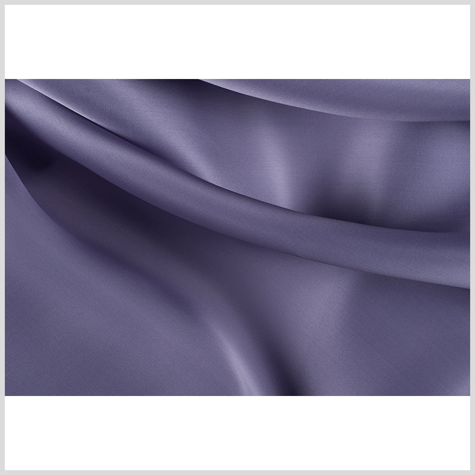 Silk Satin-Face Organza 54" - Dusk Mauve - Premium Collection