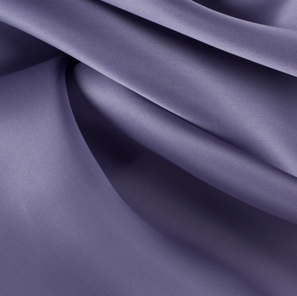 Silk Satin-Face Organza 54" - Dusk Mauve - Premium Collection