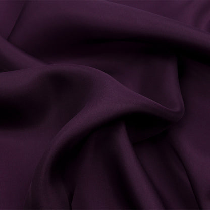 Silk Satin-Face Organza 54" - Blackberry - Premium Collection