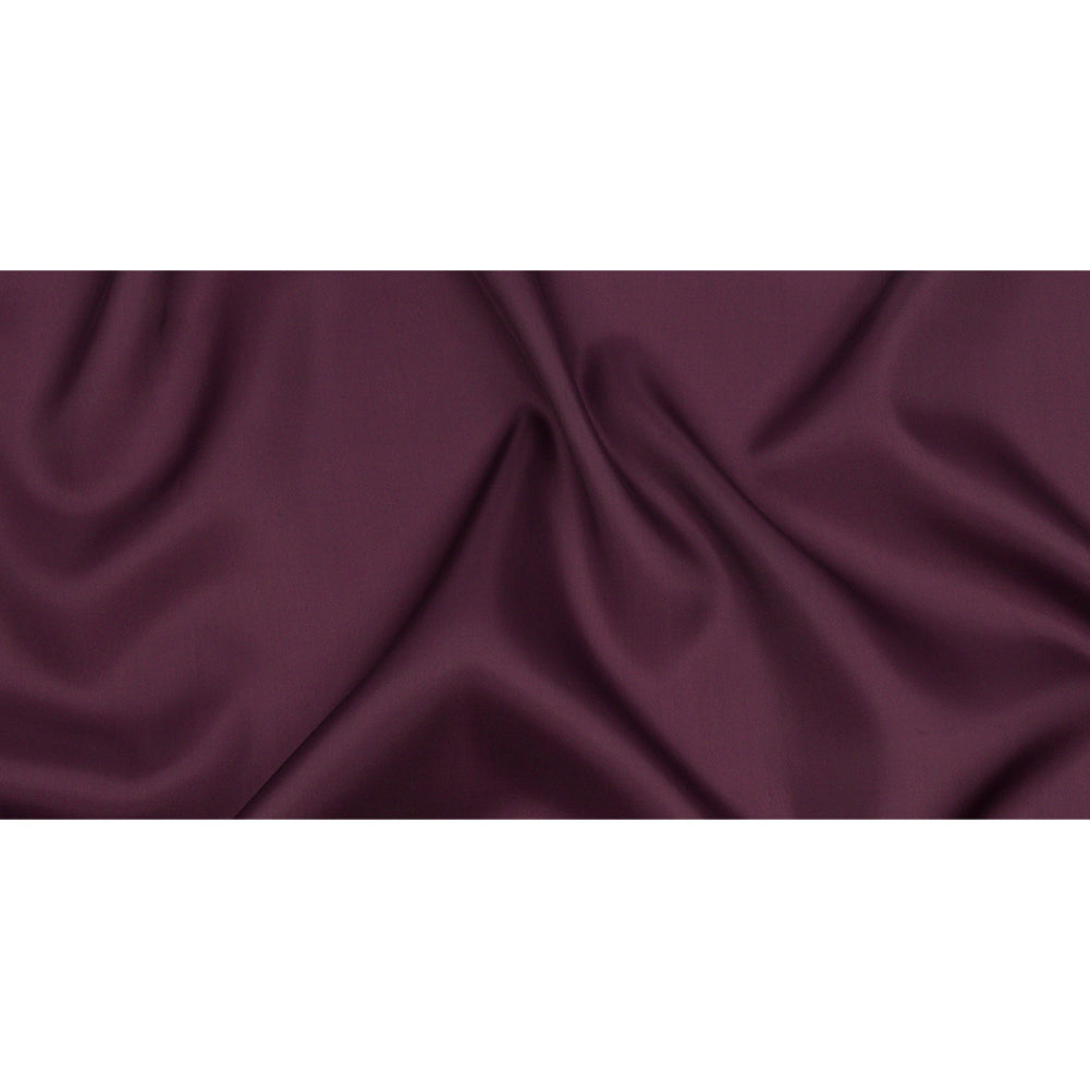 Silk Satin-Face Organza 54" - Eggplant - Premium Collection