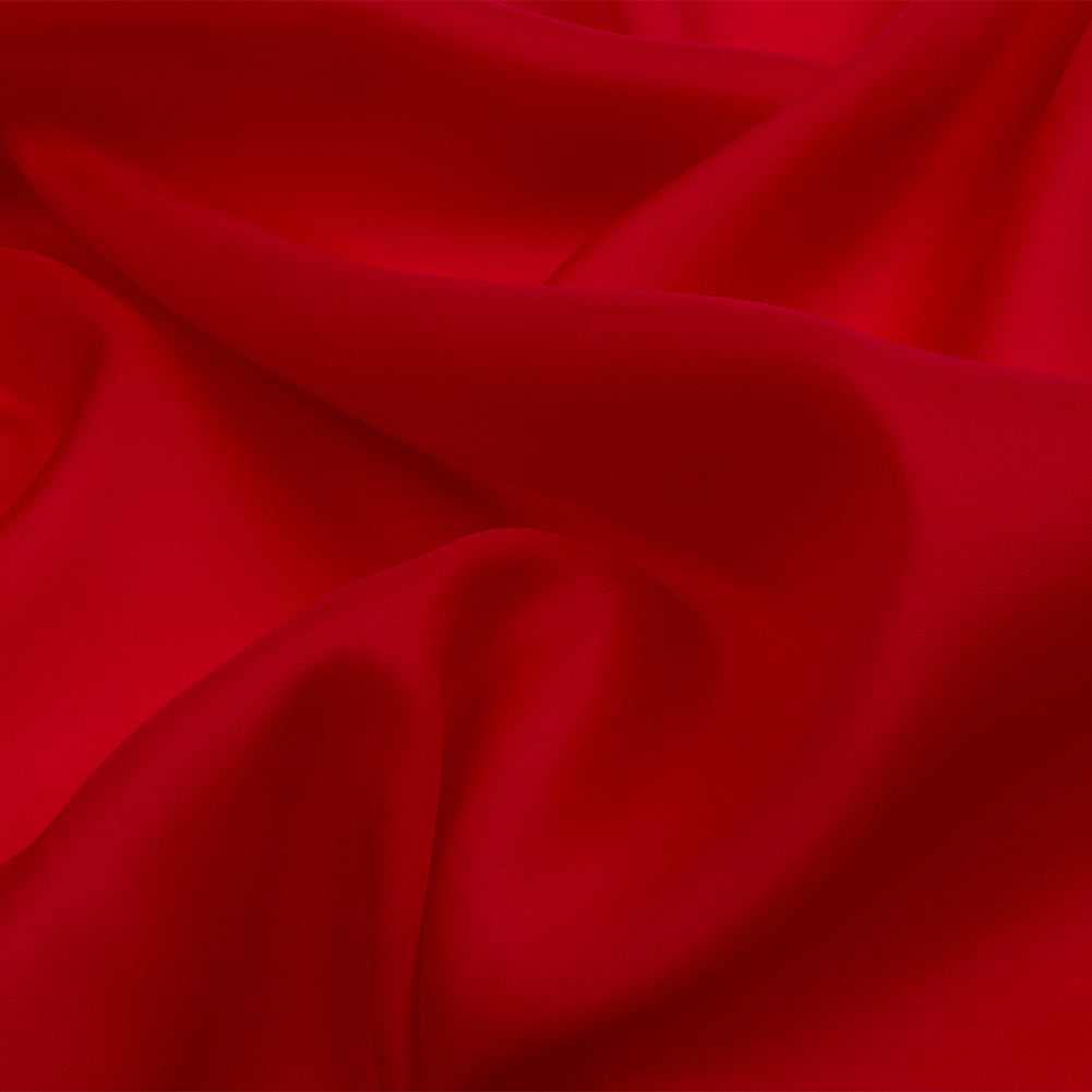 Silk Satin-Face Organza 54" - Red - Premium Collection