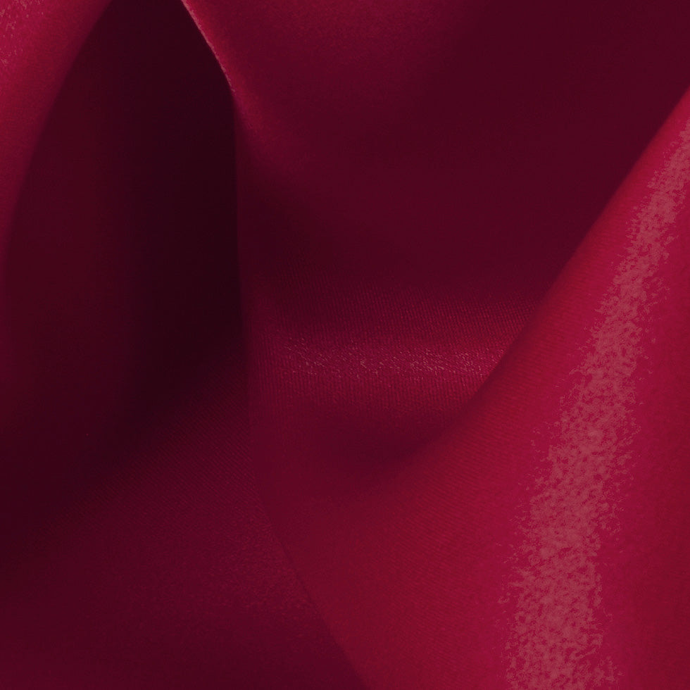 Organza con satén de seda en una cara, 137 cm (54"), color chile picante - Colección Premium