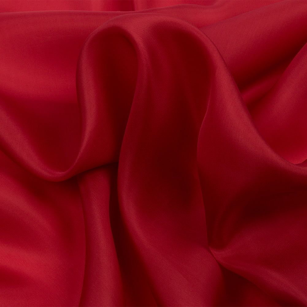 Silk Satin-Face Organza 54" - Brick - Premium Collection