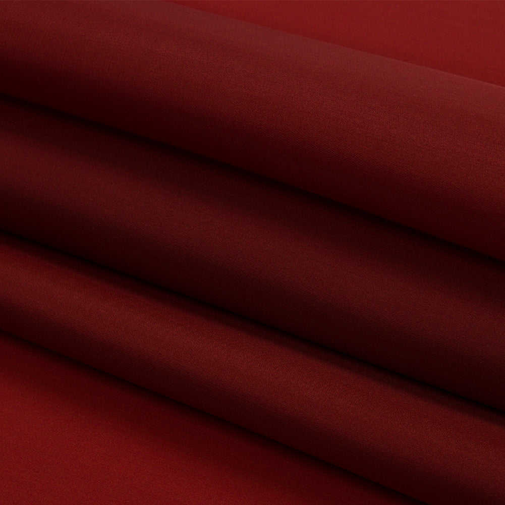 Silk Satin-Face Organza 54" - Rust - Premium Collection - Folded