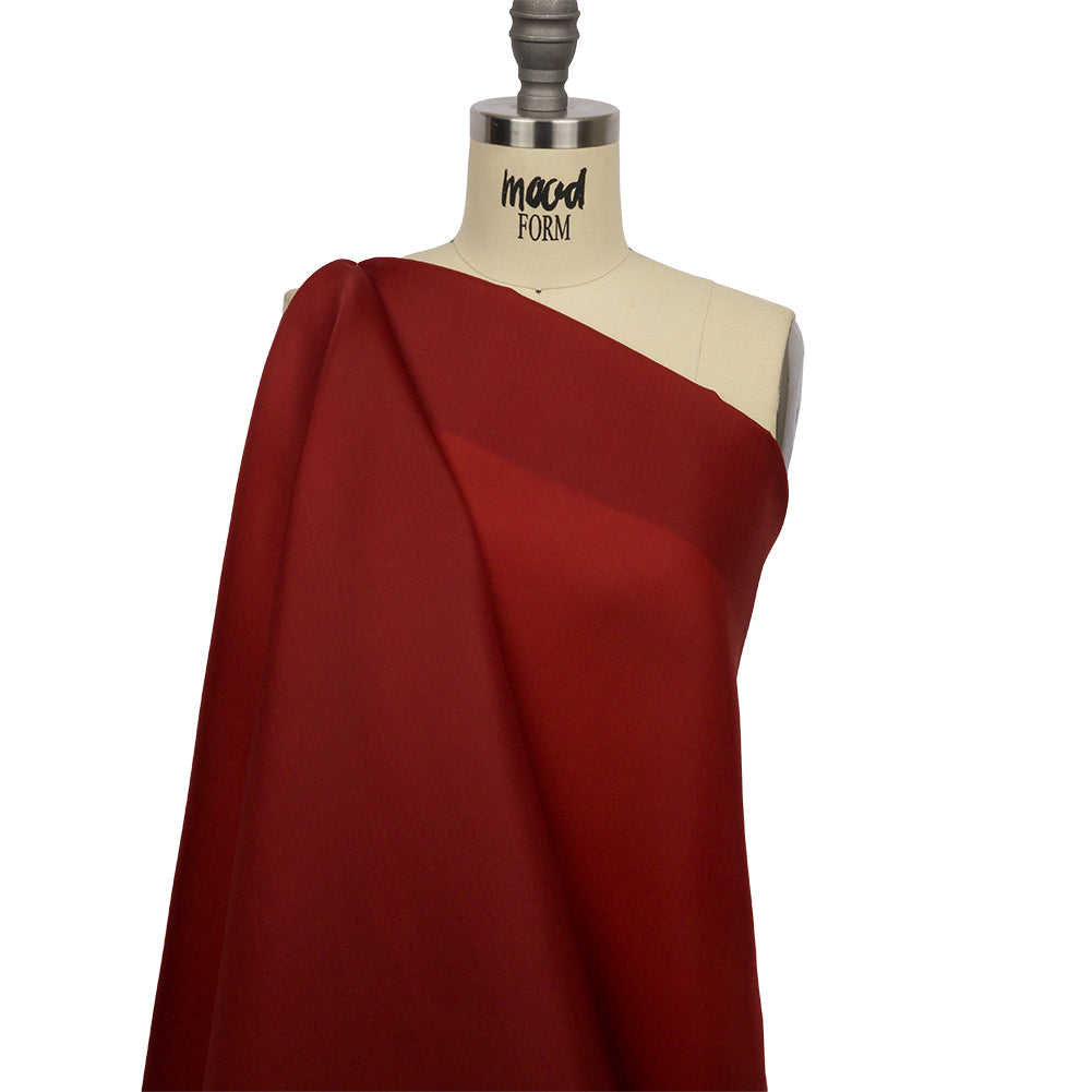 Silk Satin-Face Organza 54" - Rust - Premium Collection - Drape