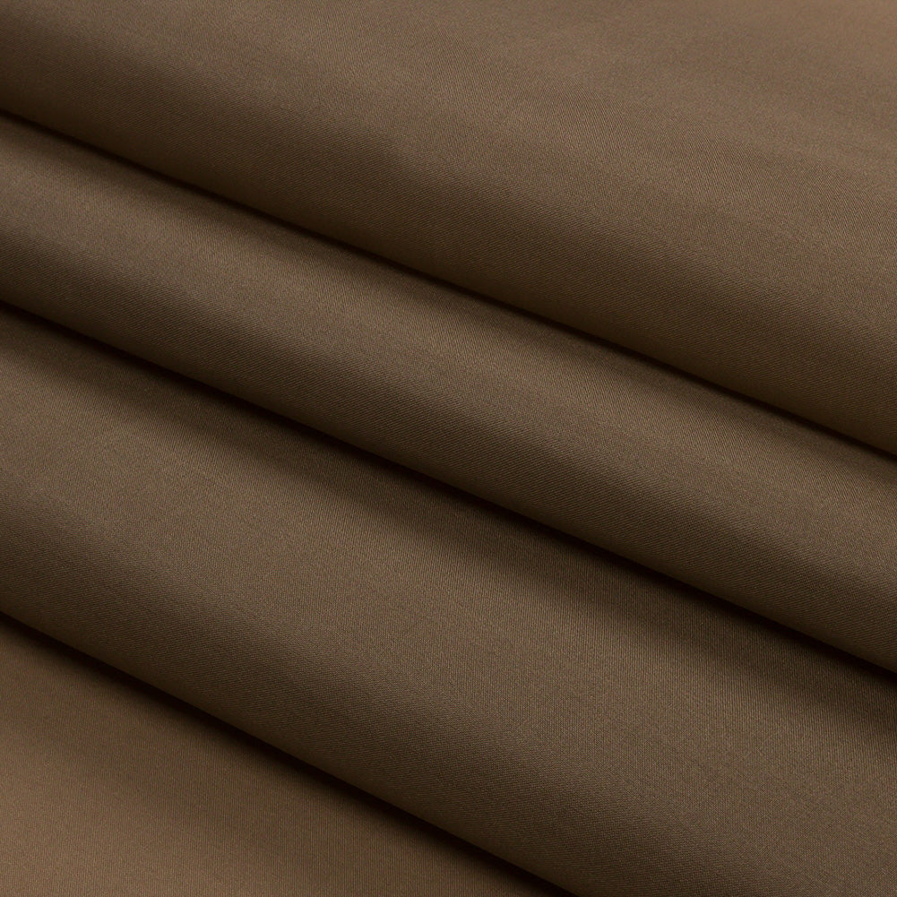 Organza de satén de seda de 54" - Alcaparras - Colección Premium