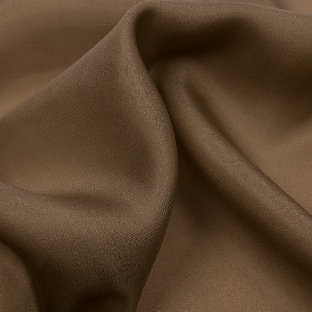 Silk Satin-Face Organza 54" - Capers - Premium Collection