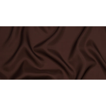 Silk Satin-Face Organza 54" - Dark Brown - Premium Collection