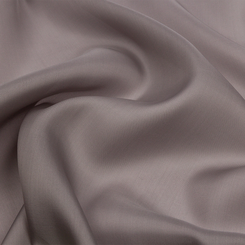 Silk Satin-Face Organza 54" - Dark Silver - Premium Collection