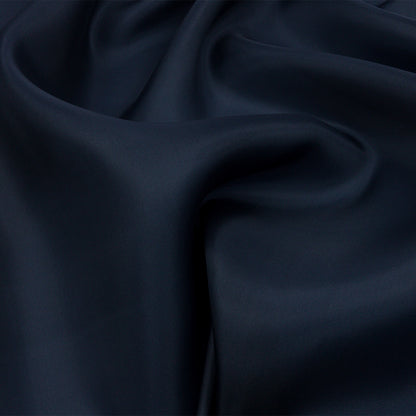 Silk Satin-Face Organza 54" - Navy - Premium Collection