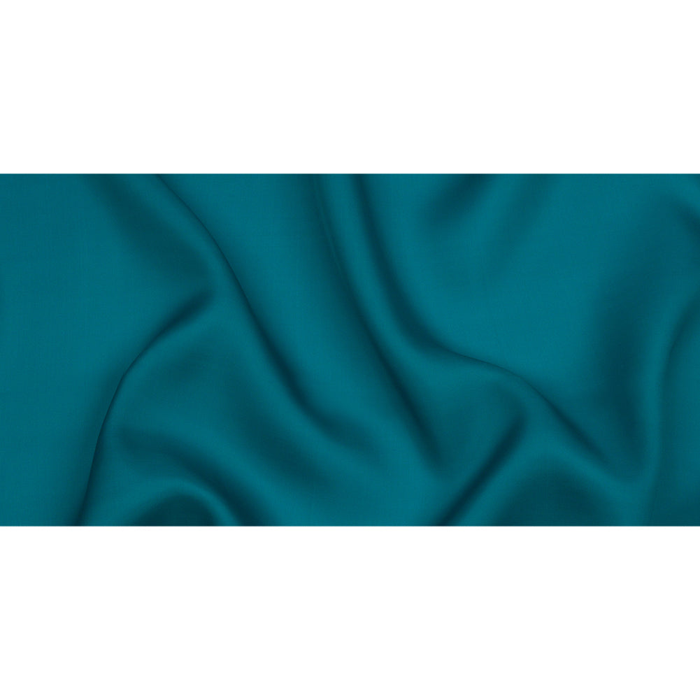 Silk Satin-Face Organza 54" - Deep Teal - Premium Collection