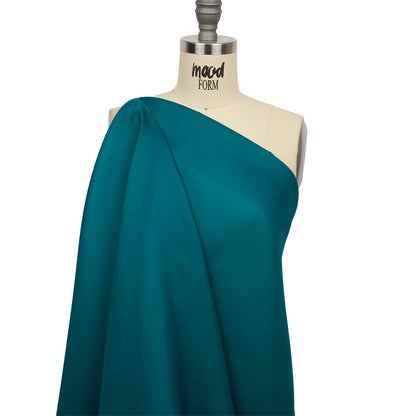 Silk Satin-Face Organza 54" - Deep Teal - Premium Collection