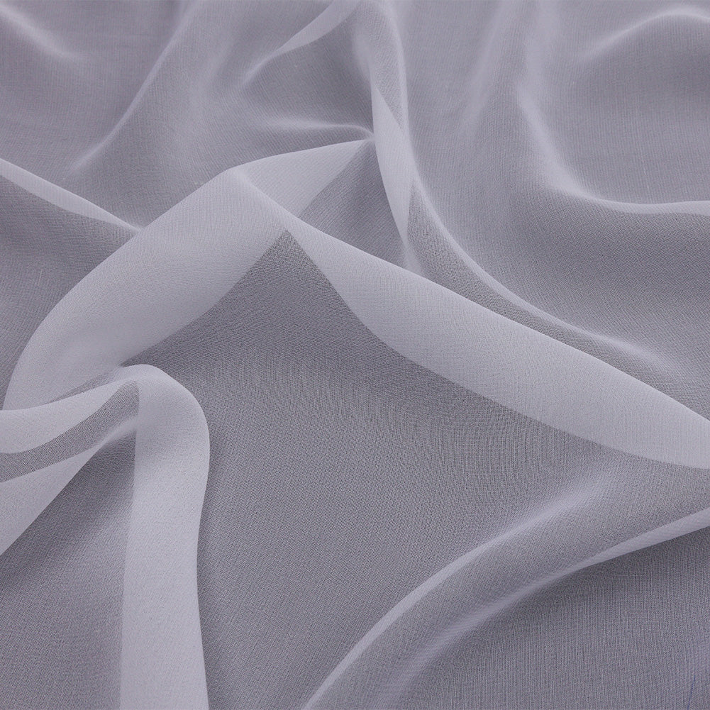 Silk Chiffon 44" - Bright White - Premium Collection
