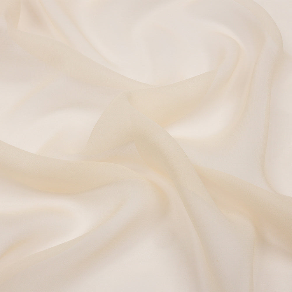 Silk Chiffon 44" - Tapioca - Premium Collection