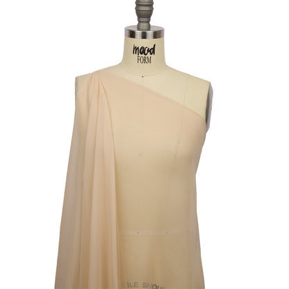 Silk Chiffon 44" - Ecru - Premium Collection