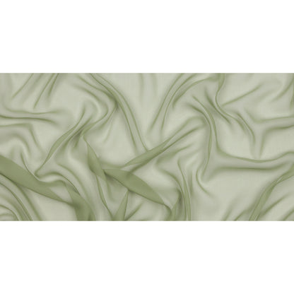 Silk Chiffon 44" - Oil Green - Premium Collection
