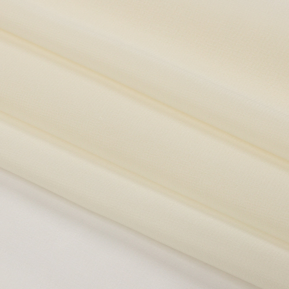 Silk Chiffon 44" - Pale Yellow - Premium Collection