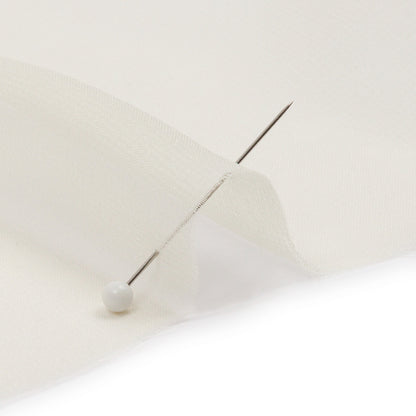 Silk Chiffon 44" - Pale Yellow - Premium Collection