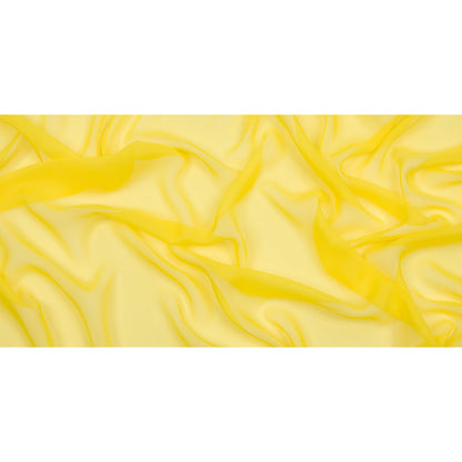 Silk Chiffon 44" - Buttercup Yellow - Premium Collection
