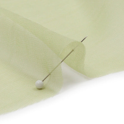 Silk Chiffon 44" - Nile Green - Premium Collection