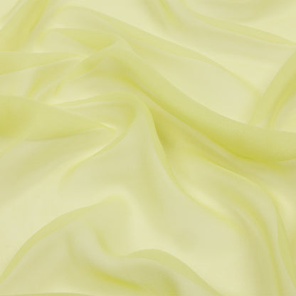 Silk Chiffon 44" - Sunny Lime - Premium Collection