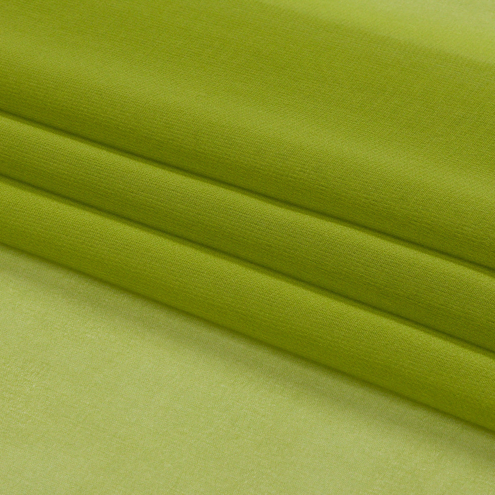 Silk Chiffon 44" - Peridot Green - Premium Collection