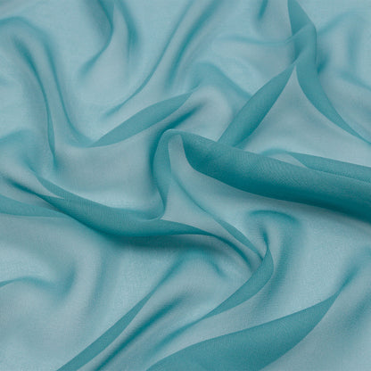 Silk Chiffon 44" - Colonial Blue - Premium Collection