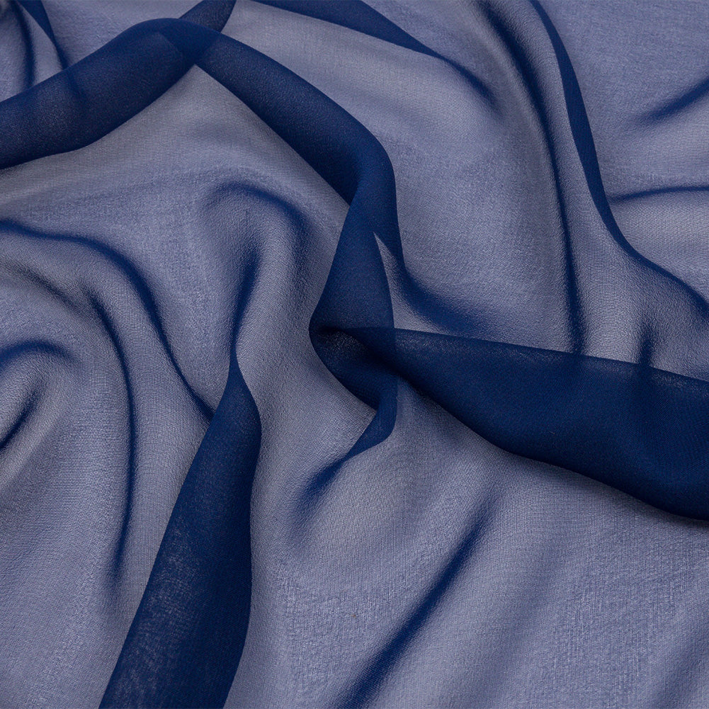 Silk Chiffon 44" - Estate Blue - Premium Collection