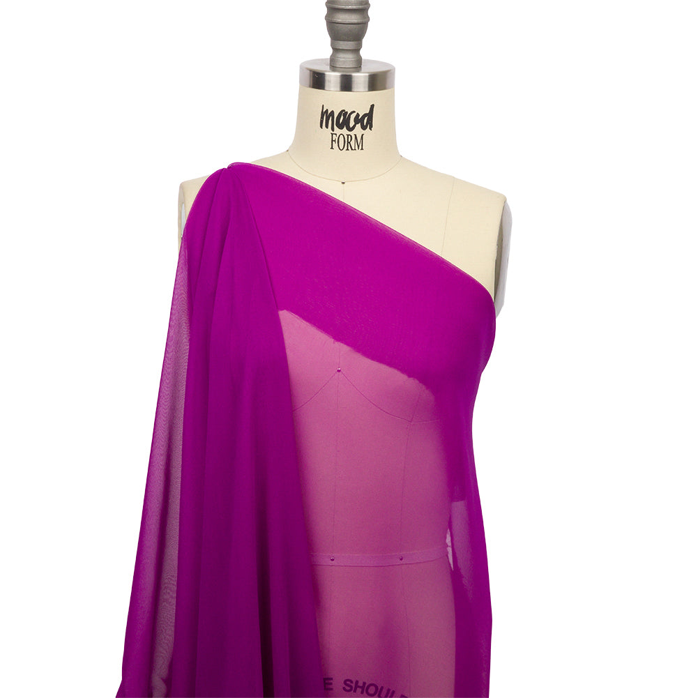 Silk Chiffon 44" - Sparkling Purple - Premium Collection