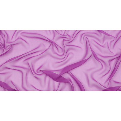 Silk Chiffon 44" - Bright Purple - Premium Collection