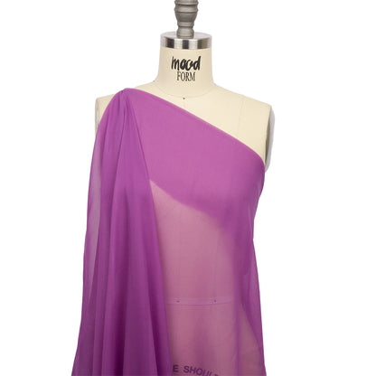 Silk Chiffon 44" - Bright Purple - Premium Collection