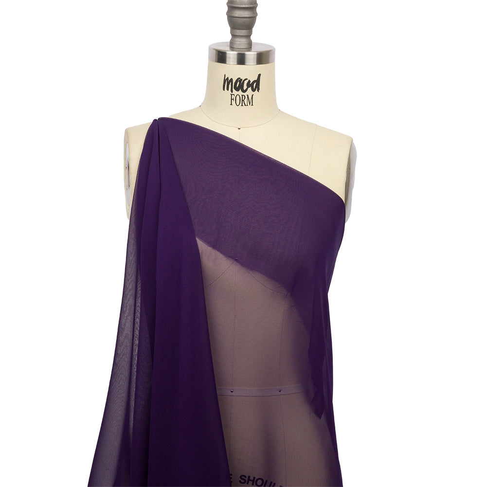 Silk Chiffon 44" - Grape - Premium Collection