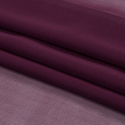 Silk Chiffon 44" - Eggplant - Premium Collection