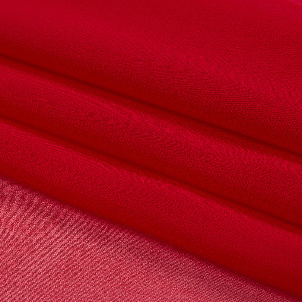 Gasa de seda 44" - Roja - Colección Premium