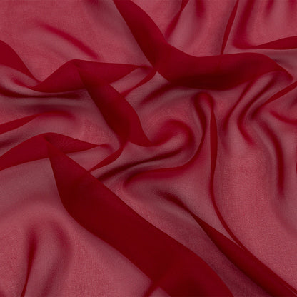 Silk Chiffon 44" - Chili Pepper - Premium Collection