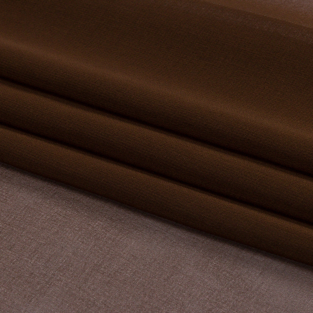 Silk Chiffon 44" - Chocolate - Premium Collection