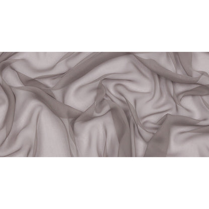 Silk Chiffon 44" - Silver - Premium Collection