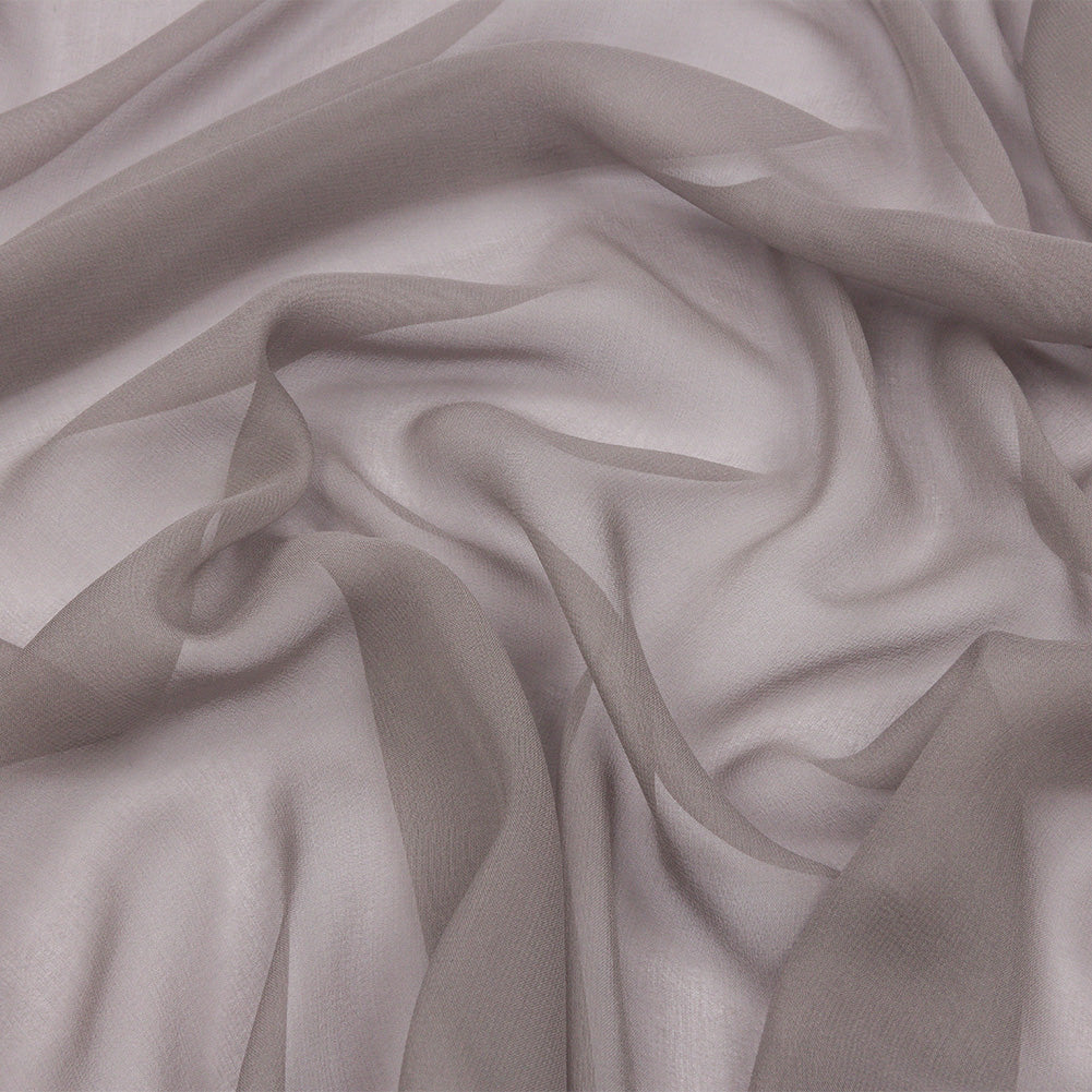 Silk Chiffon 44" - Silver - Premium Collection